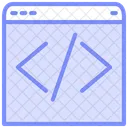 Html Duotone Line Icon Icon