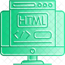 HTML Webdesign Hypertext Auszeichnungssprache Symbol