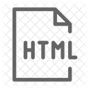 Html Programming Language Icon