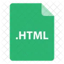 HTML、ファイル、フォーマット アイコン