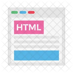 HTML  Icono