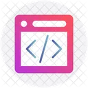 Html Programming Hypertext Markup Language Icon