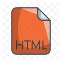 Html Code File Icon