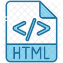 Html File Extension File Format Icon