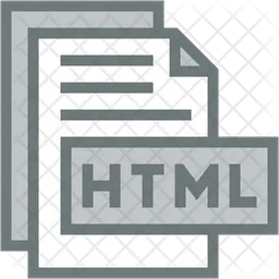 HTML  Icono