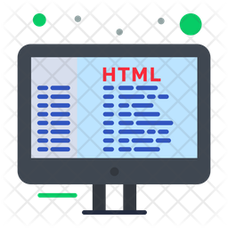 Html Code Icon - Download in Flat Style