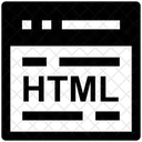 Html Code  Icon