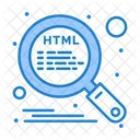 HTML-Code-Suche  Symbol