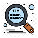 HTML-Code-Suche  Symbol