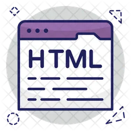 Html Coding  Icon