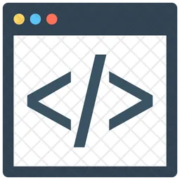 Html Coding  Icon