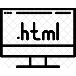 Html Coding  Icon