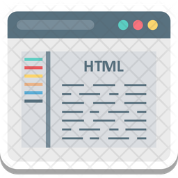 Html Coding Icon - Download in Flat Style