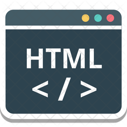 Html Coding Icon Of Colored Outline Style Available In Svg Png Eps Ai Icon Fonts