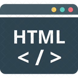 Html Coding Icon - Download in Flat Style