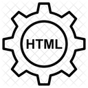 Html Configure Configuration Cogwheel Icon
