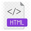 HTML Datei HTML Format Symbol