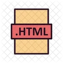 HTML Datei HTML Dateiformat Symbol