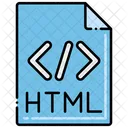 Documento Html Html Arquivo Html Ícone