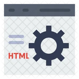 HTML-Entwicklung  Symbol