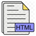 Html File File Format File Extension Icon