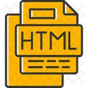 Html File File Format File Icon