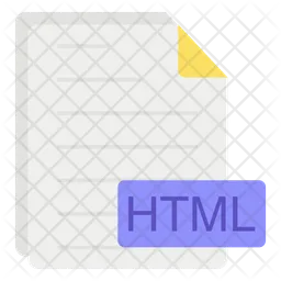 HTML File  Icon