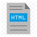 Html 파일 파일 Html 아이콘