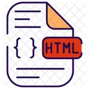 Html 파일 파일 Html 아이콘