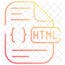 Html 파일 파일 Html 아이콘