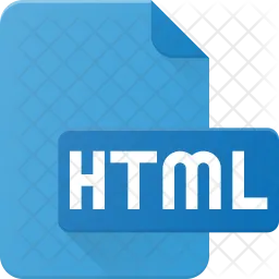 Html File  Icon