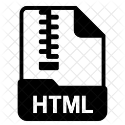 Html File Icon Of Glyph Style Available In Svg Png Eps Ai Icon Fonts