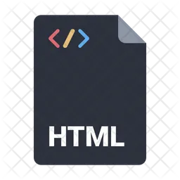 Html File  Icon