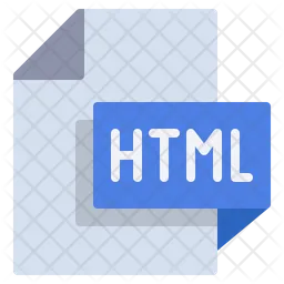Html File  Icon