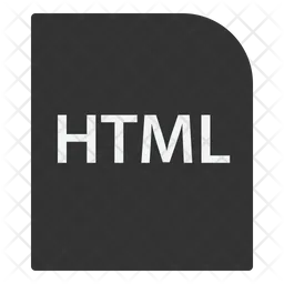 Html File  Icon