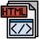 Html File File Folder Icon