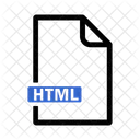 Html File Format Icon