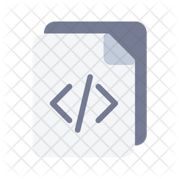 Html File Icon - Download in Flat Style