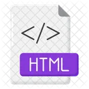 Html File Html Format Icon