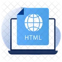 HTML File  アイコン