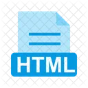 HTML 파일 확장자 아이콘