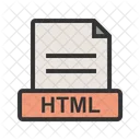 HTML 파일 확장자 아이콘