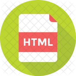 Html File  Icon