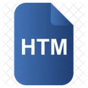 HTML 웹 파일 아이콘