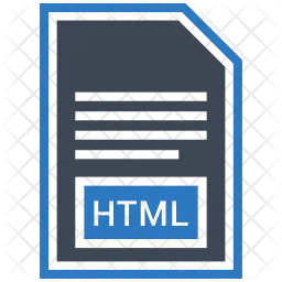 Html file format  Icon