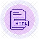 Html File Documents Icon