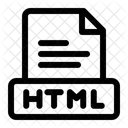 Html File  Icon