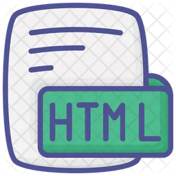 Html-hypertext-markup-language  Icon