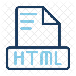 Html hypertext markup language  Icon