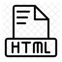 Html Document File Icon